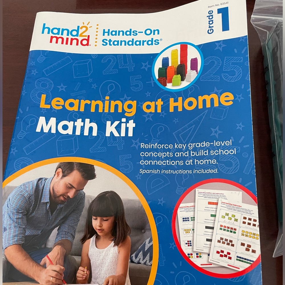 Hand 2 Mind Learning at Home Math & Literacy First Grade Learning Kits - Picture 2 of 9